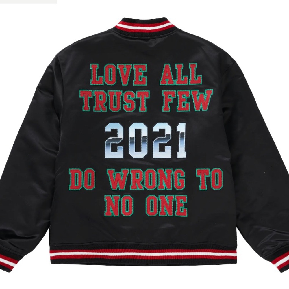 SUPREME Mitchell x Ness jacket